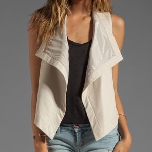 PJK Patterson J. Kincaid Ricky Leather Vest